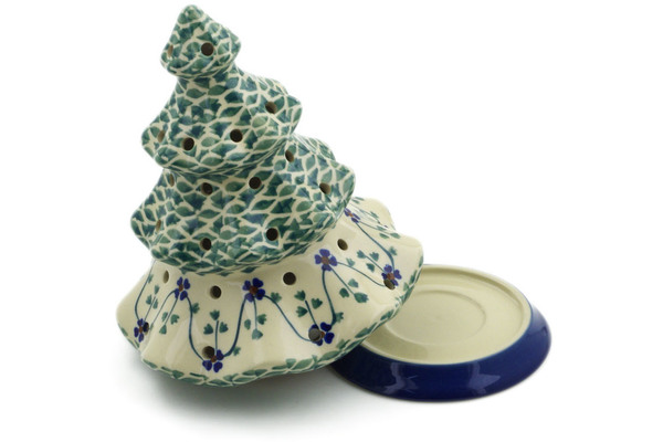 Christmas Tree Candle Holder 7"