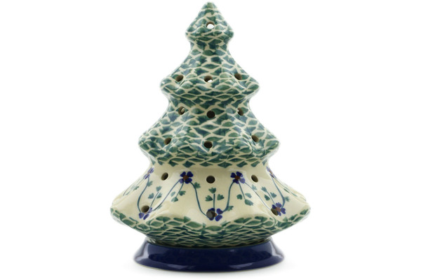 Christmas Tree Candle Holder 7"