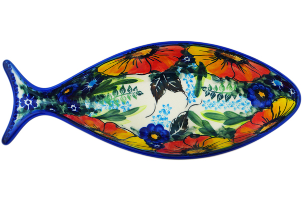 Fish Shaped Platter 10"