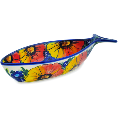 Fish Shaped Platter 10"