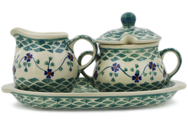 Sugar and Creamer Set 9"