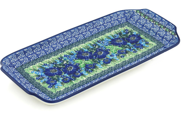 Platter with Handles 13"