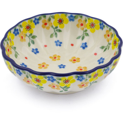 Scalloped Fluted Bowl 5"