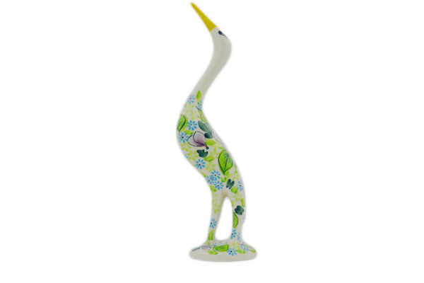 Crane Figurine 9"
