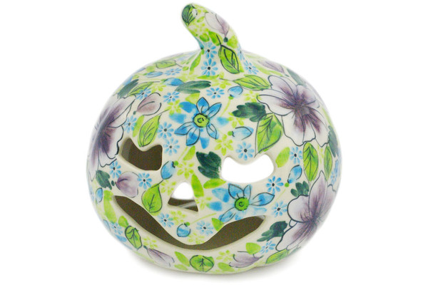 Jack O Lantern Candle Holder 5"