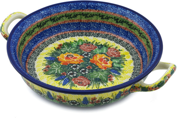 Round Baker with Handles 10"