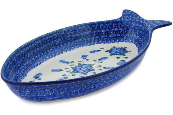 Fish Shaped Platter 13"