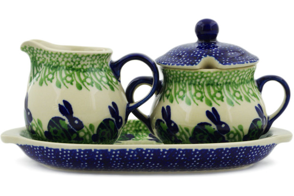 Sugar and Creamer Set 9"