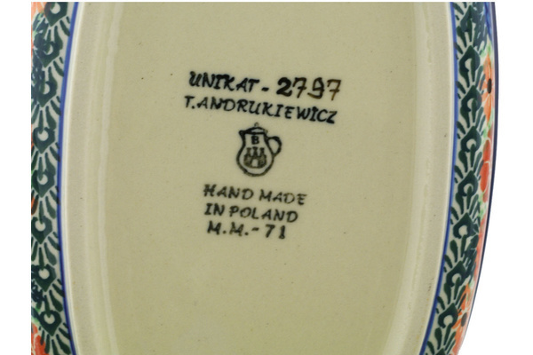 Oval Baker with Handles 9"