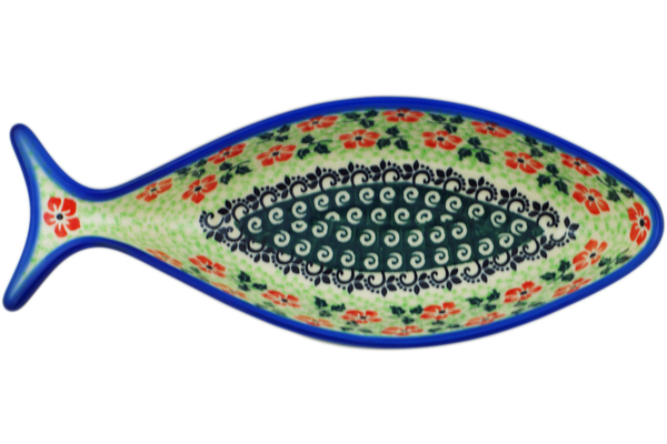 Fish Shaped Platter 10"