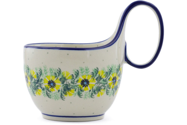 Bowl with Loop-Handle 6"