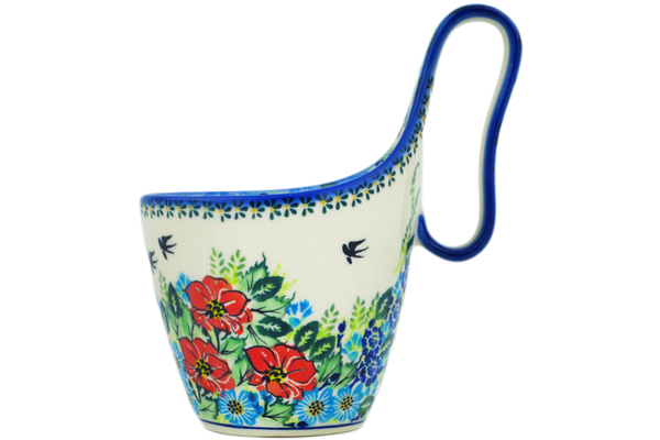 Bowl with Loop-Handle 7"