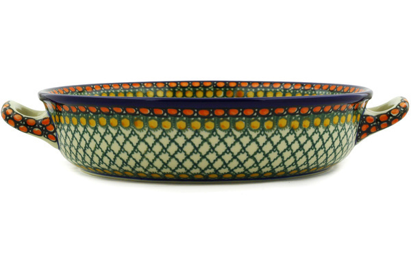 Round Baker with Handles 10-inch