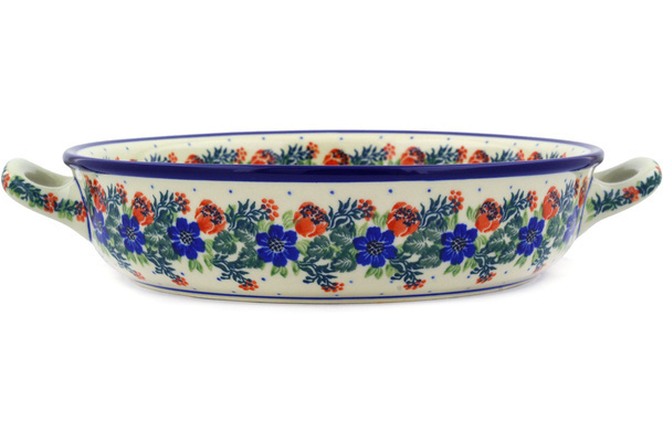 Round Baker with Handles 10-inch