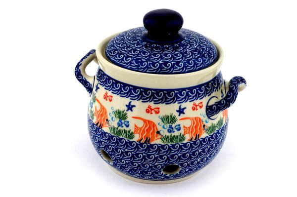 Garlic and Onion Jar 6"