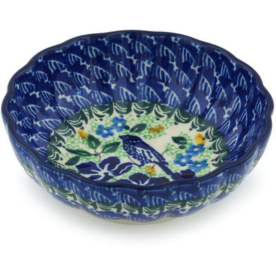 Scalloped Fluted Bowl 5"