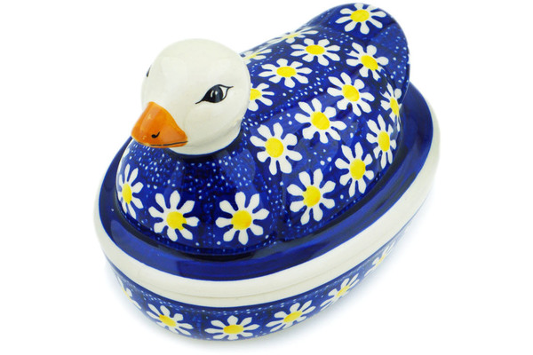 Duck Shaped Jar 7"