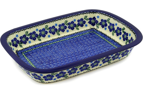 Rectangular Baker with Grip Lip