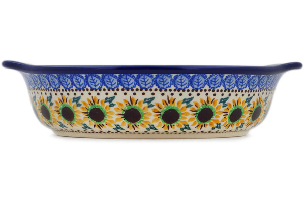 Round Baker with Handles 9"