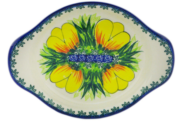 Platter with Handles 9"