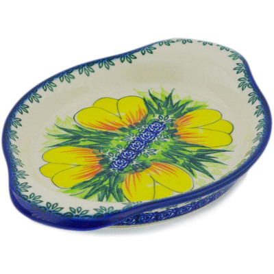 Platter with Handles 9"