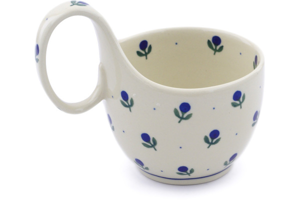 Bowl with Loop-Handle 6"