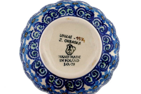 Scalloped Fluted Bowl 5"