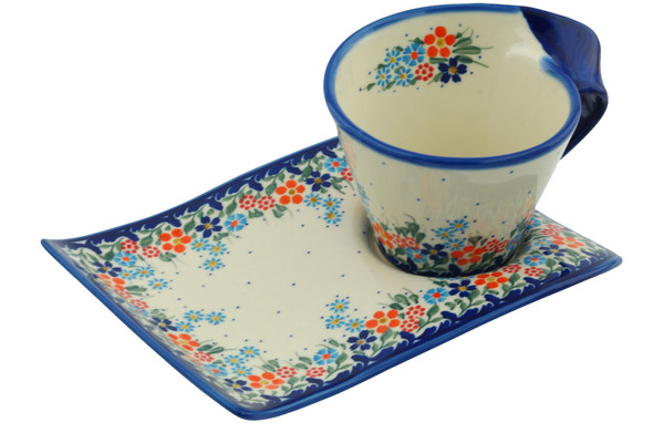 Cup with Saucer 14 oz