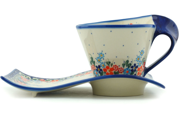 Cup with Saucer 14 oz