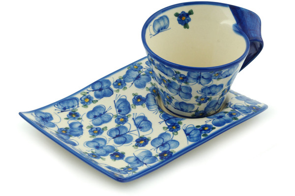 Cup with Saucer 14 oz