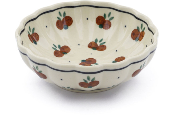 Scalloped Fluted Bowl 5"