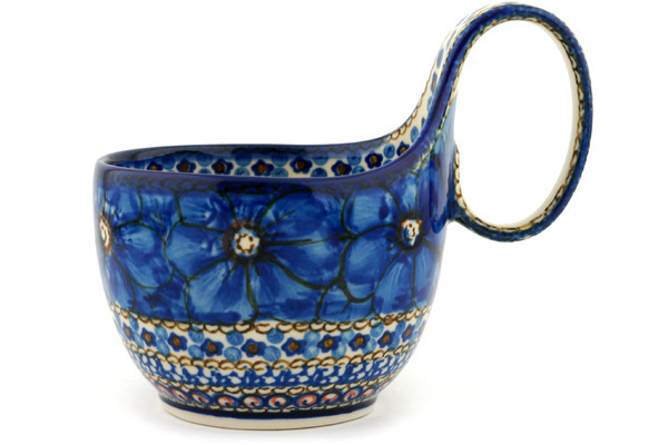 Bowl with Loop-Handle 6"