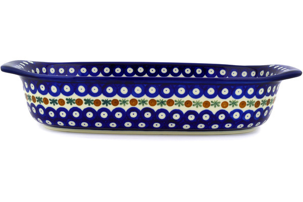 Rectangular Baker with Handles 14"