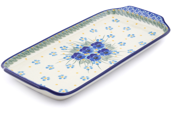 Platter with Handles 13"