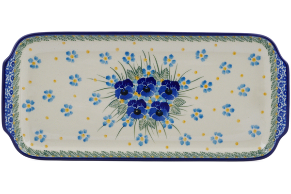 Platter with Handles 13"