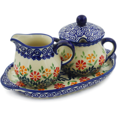 Sugar and Creamer Set 9"