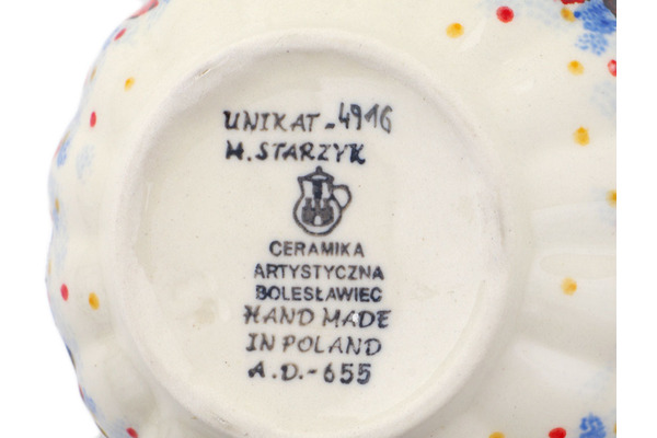 Scalloped Fluted Bowl 5"