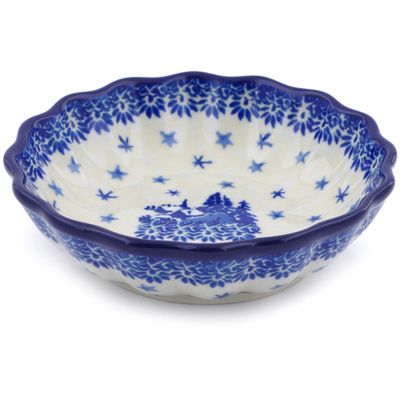 Scalloped Fluted Bowl 5"