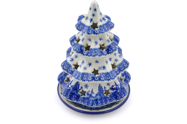 Christmas Tree Candle Holder 7"