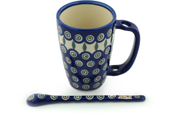 Mug with Spoon 19 oz