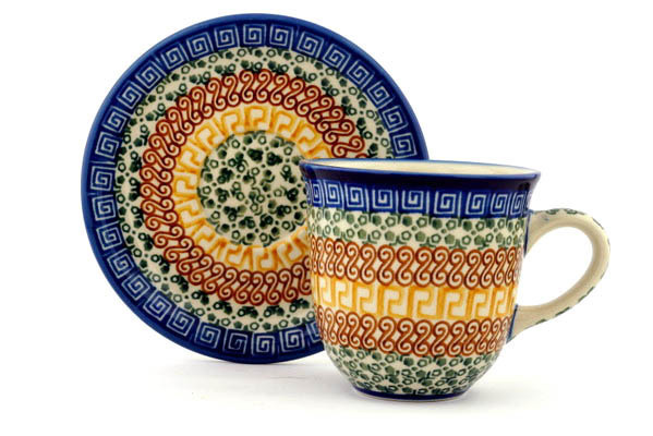 Cup with Saucer 10 oz