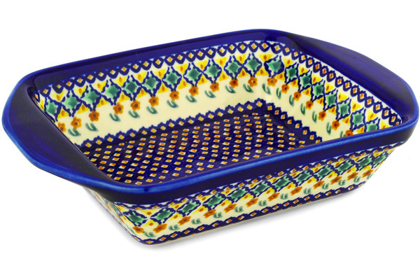 Rectangular Baker with Handles 12"