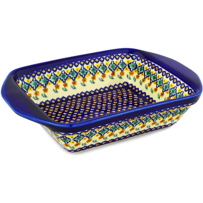 Rectangular Baker with Handles 12"