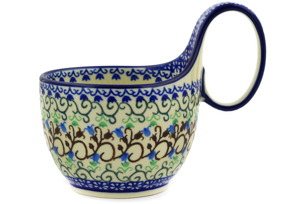 Bowl with Loop-Handle 6"