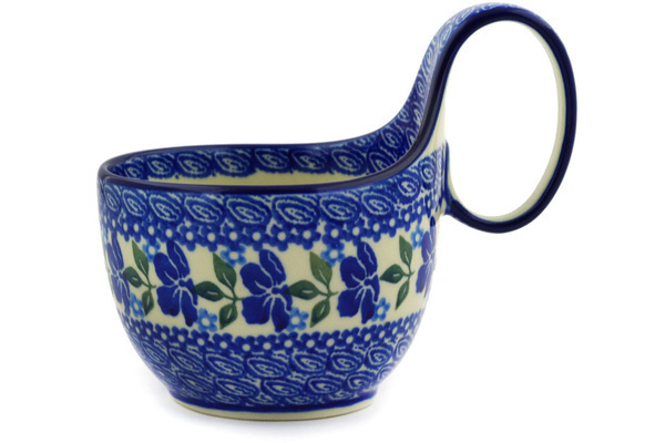 Bowl with Loop-Handle 6"