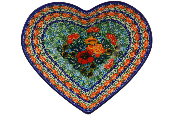 Heart Shaped Bowl 11"