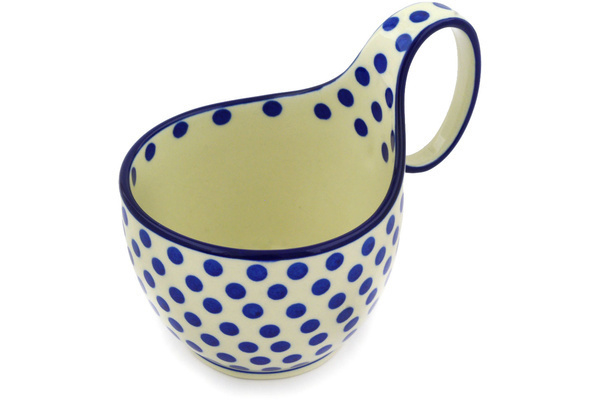 Bowl with Loop-Handle 6"