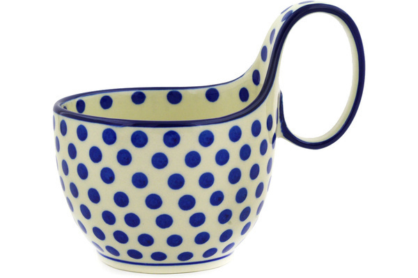 Bowl with Loop-Handle 6"