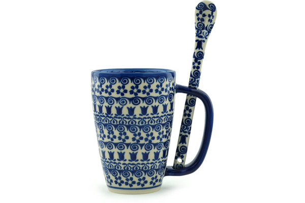 Mug with Spoon 19 oz