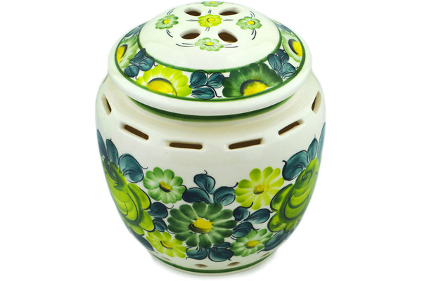 Garlic and Onion Jar 8"